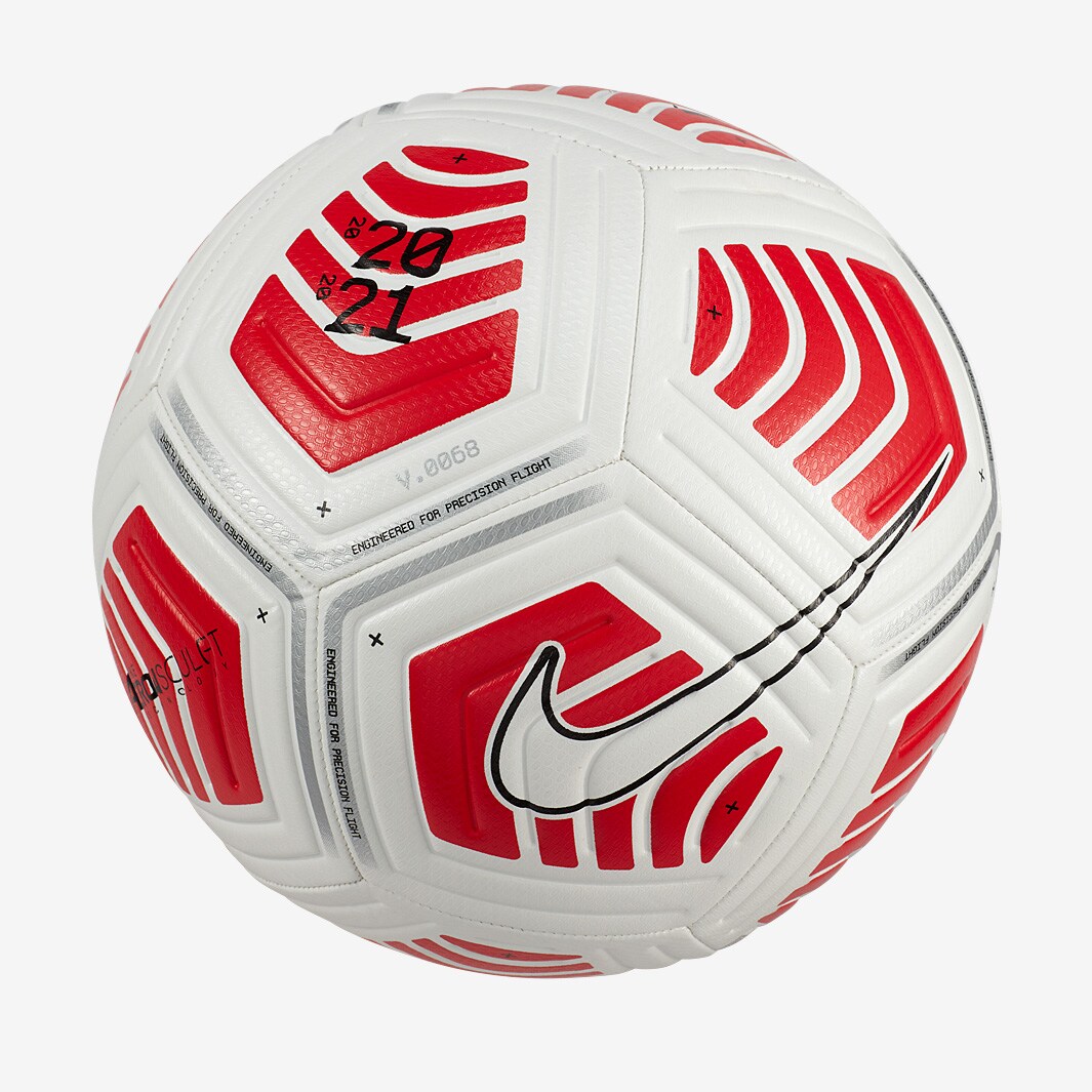 Nike Strike - White/Chile Red/Black - - Footballs