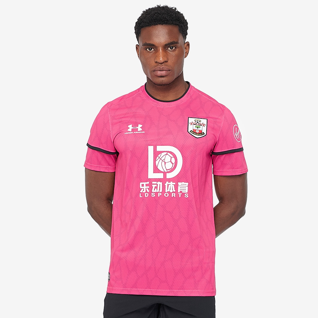Under Armour 20/21 Away GK Shirt - Tropic Pink/White - Tops - | Pro:Direct Soccer