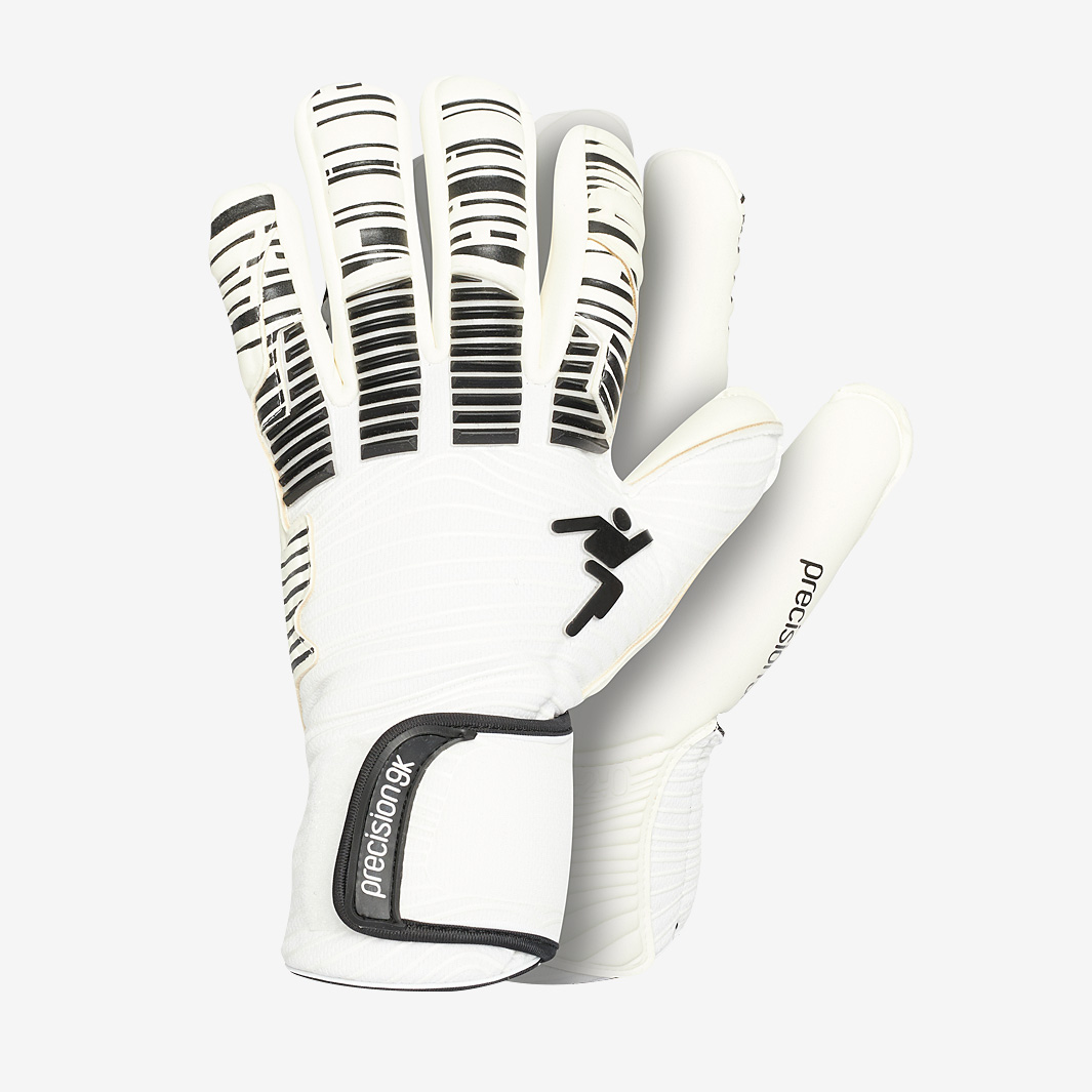 Gants De Gardien Junior Precision GK Elite 2.0 – Bleu/blanc, Grip Latex, Neufs