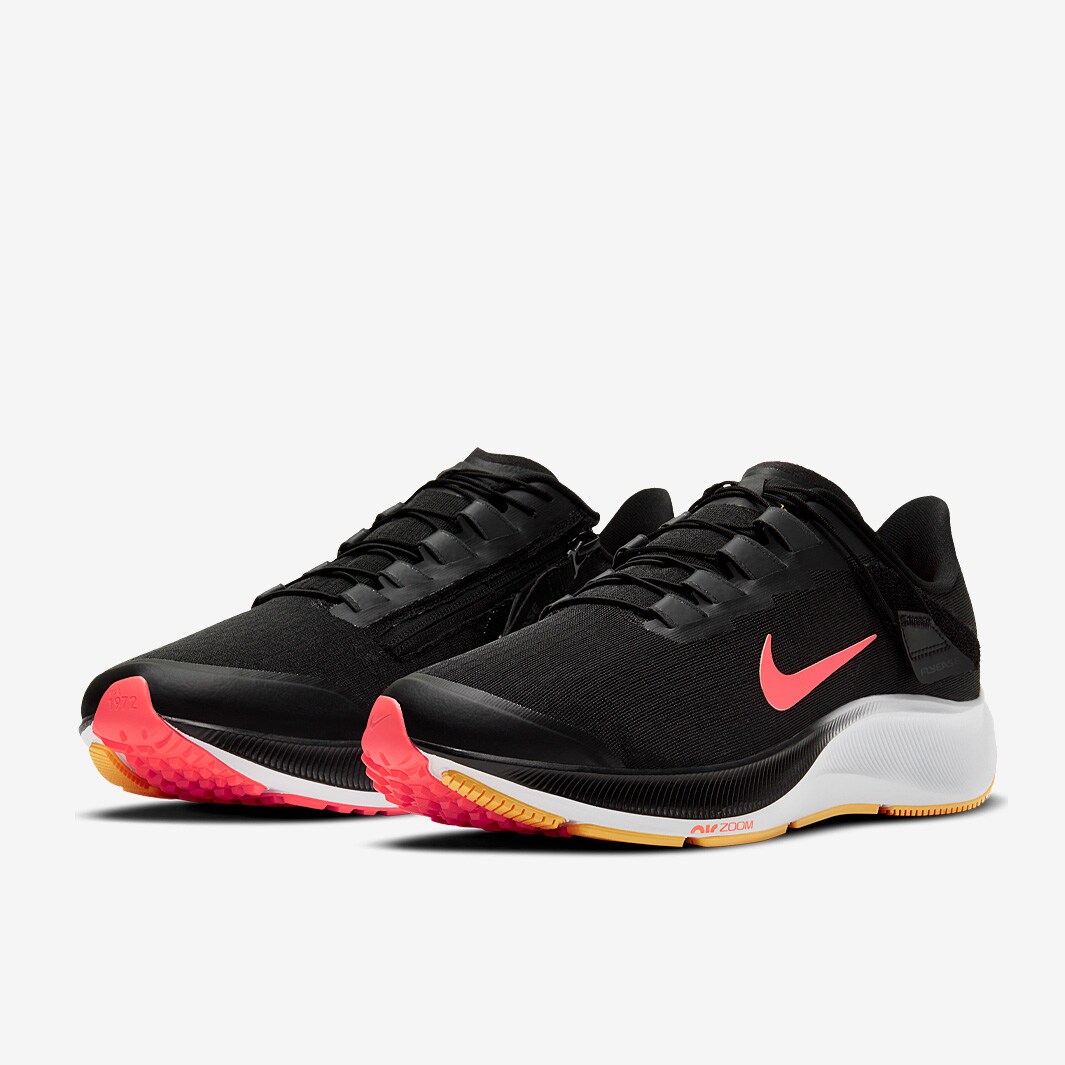 Nike Air Zoom Pegasus 37 Flyease Black/Bright Mango-Anthracite