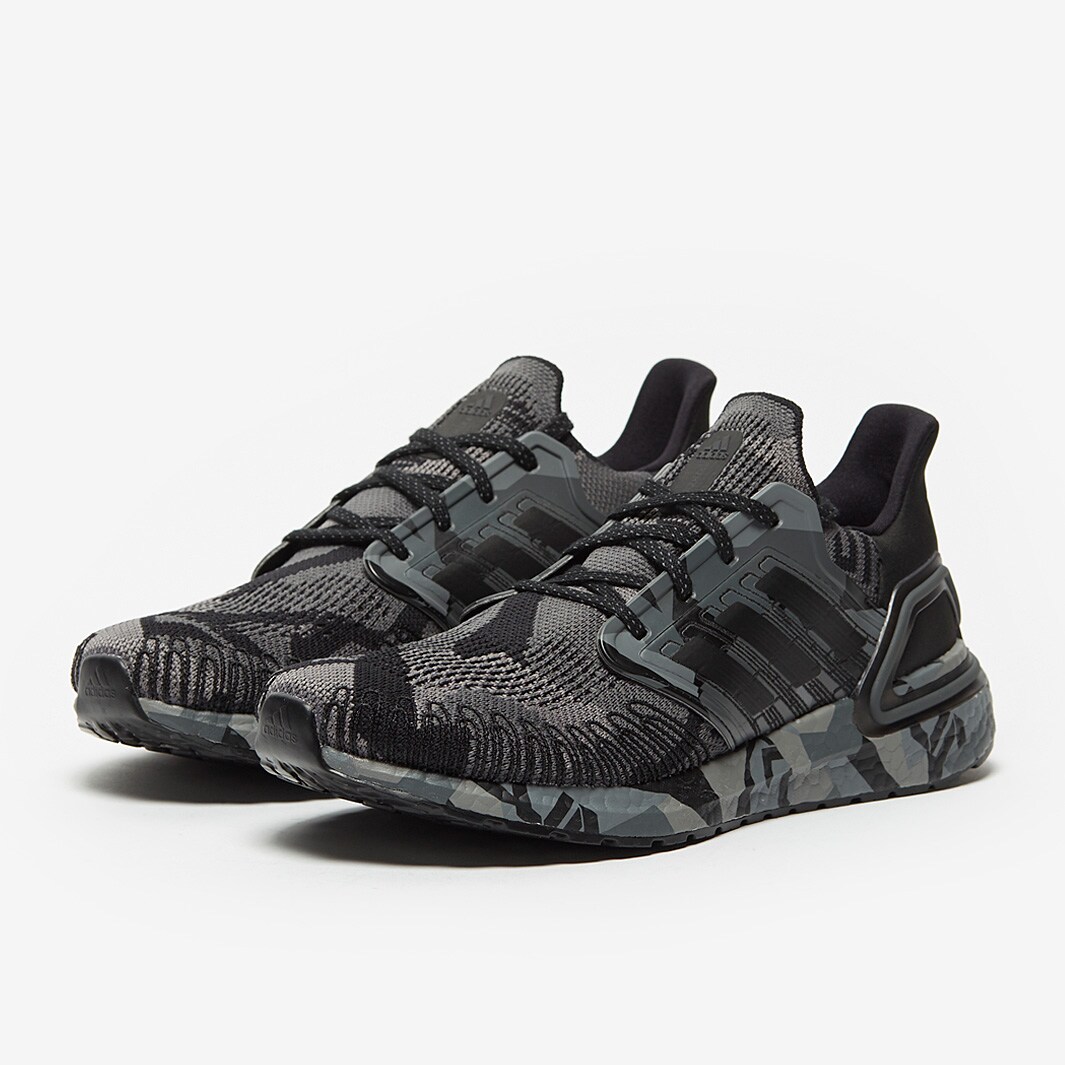 adidas Ultraboost 20 - Core Black/Core Black/Grey Four - Mens Shoes |  Pro:Direct Running