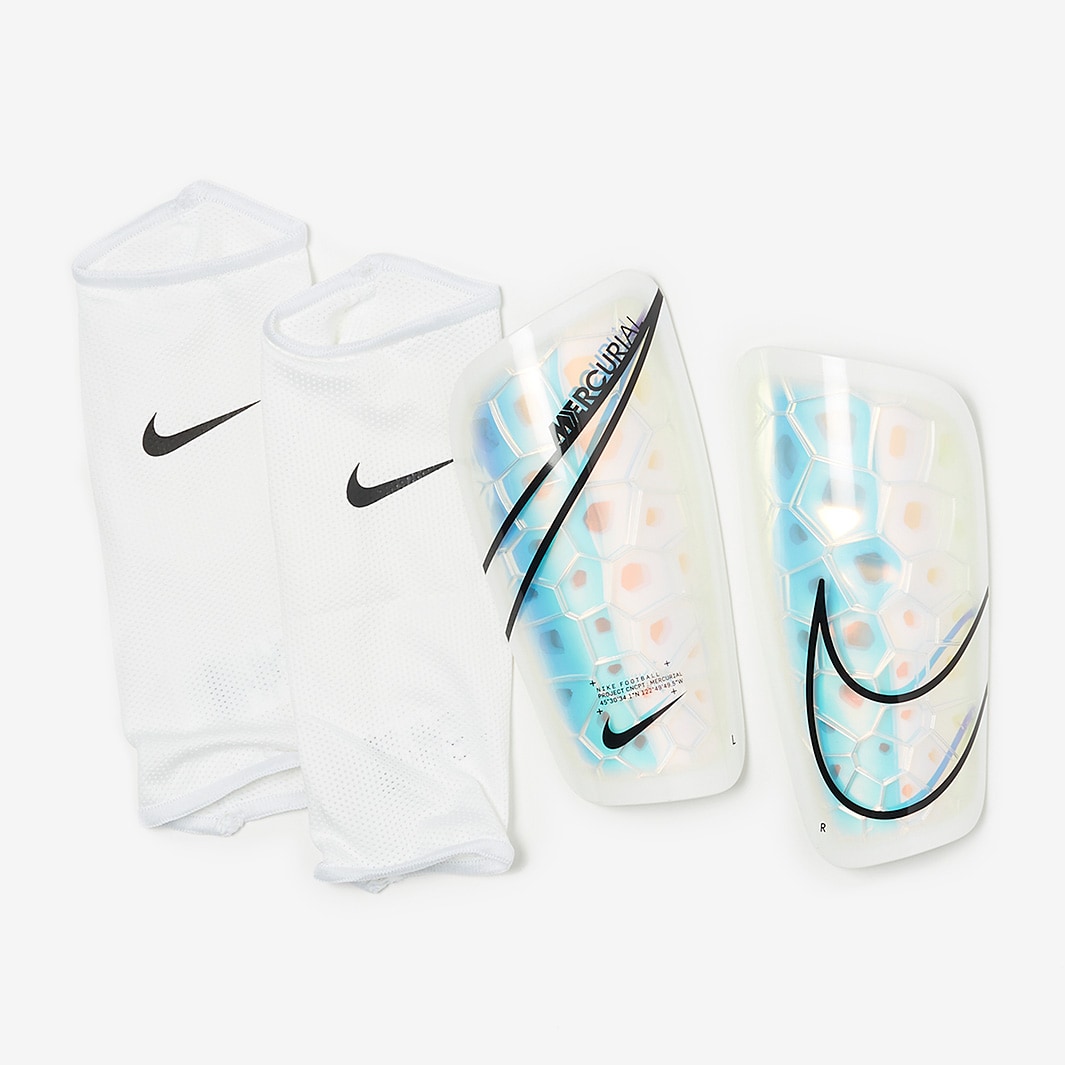 Protege Tibias Nike Mercurial Lite Blanc - Espace Foot