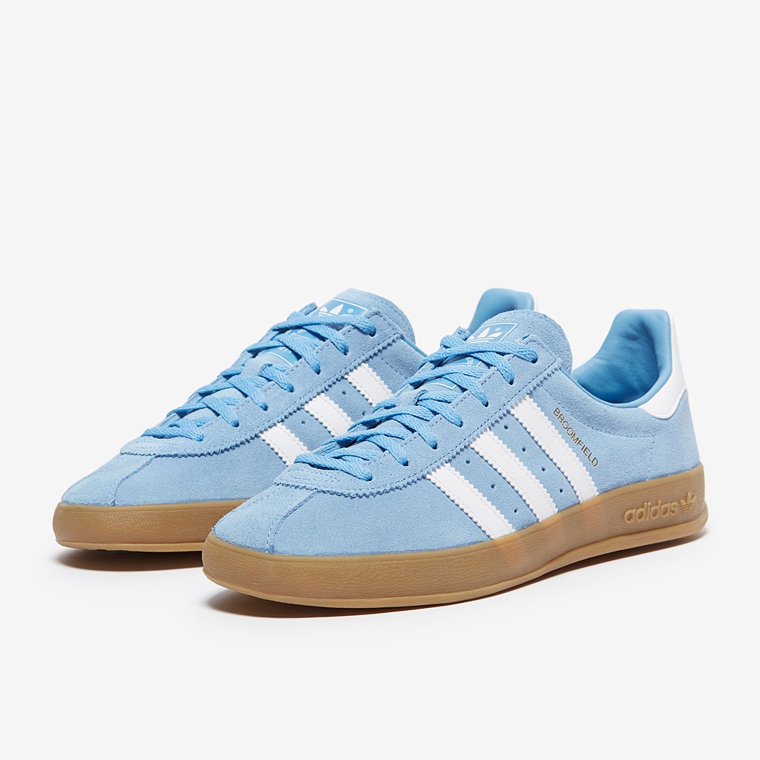 Adidas Originals Broomfield Light Blueftwr Whitegold Met Trainers Mens Shoes 5966