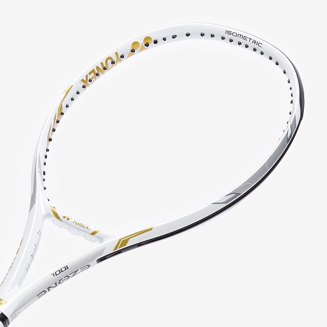 Yonex Ezone 100LG Limited Edition - White/Gold - Mens Rackets