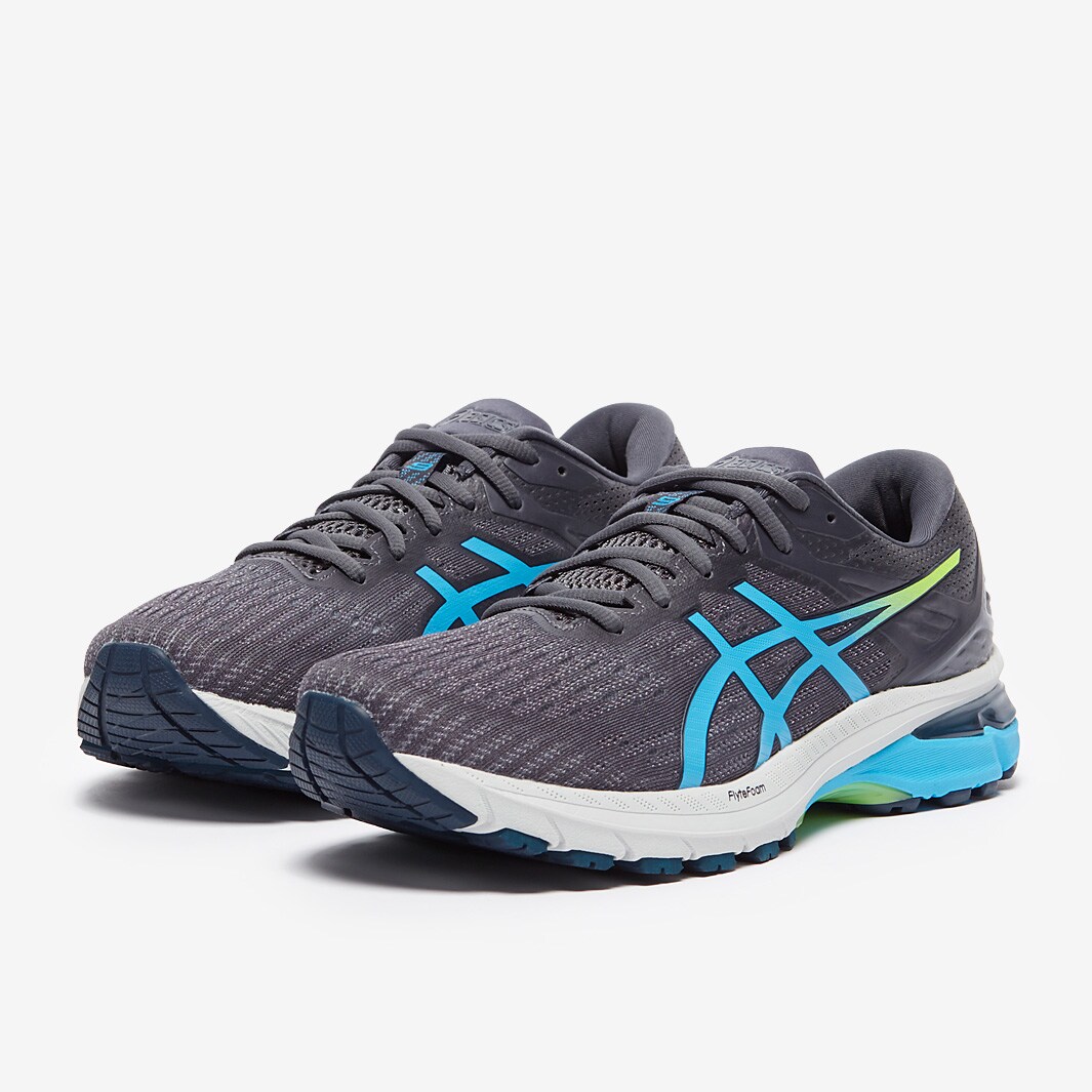 ASICS GT-2000 9 - Carrier Grey/Digital Aqua - Mens Shoes | Pro:Direct ...