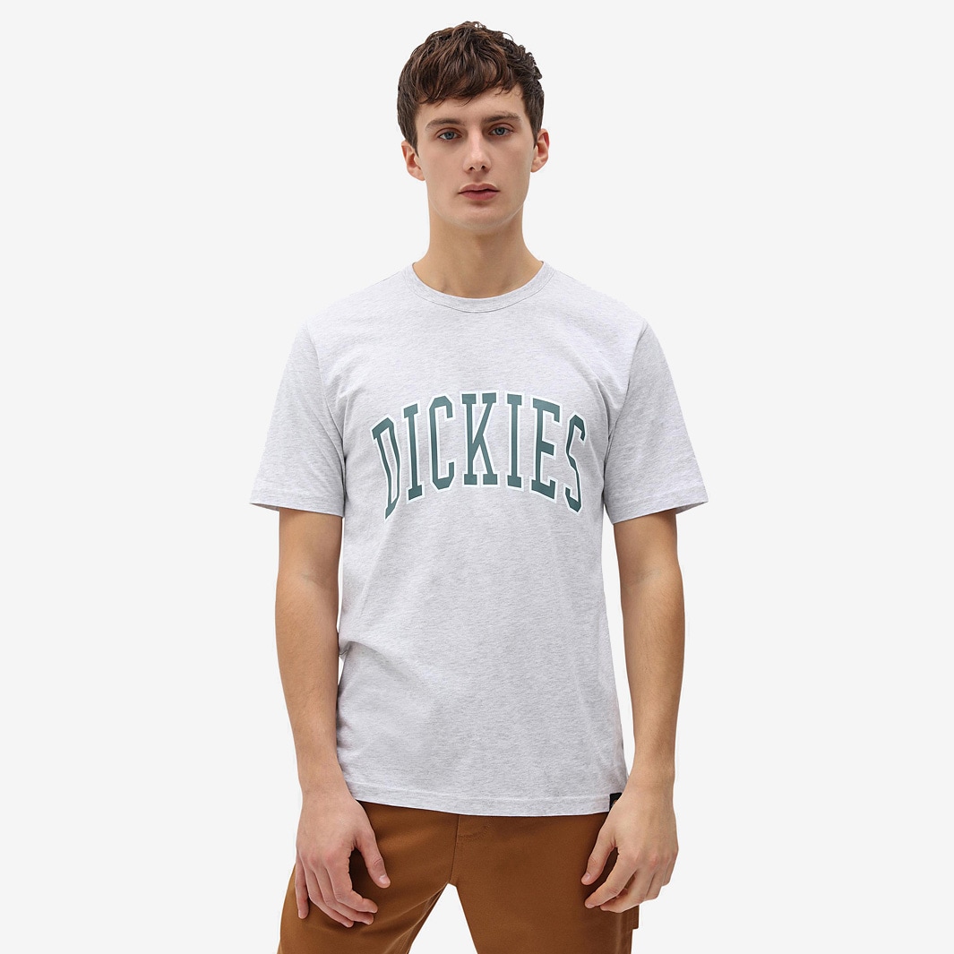 Dickies Aitkin Tee - Light Grey - Tops - Mens Clothing