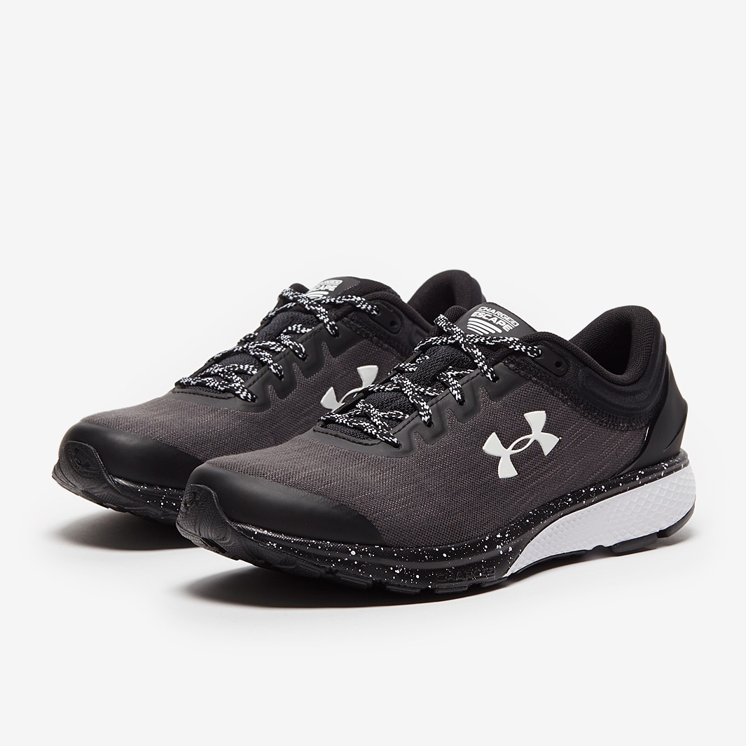 Under Armour Womens Charged Escape 3 Evo - Black / White / White ...