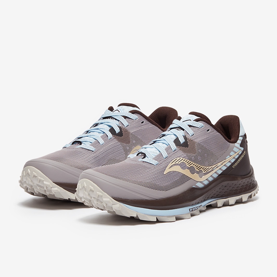 Saucony Womens Peregrine 11 - Zinc / Sky / Loom - Womens Shoes | Pro ...