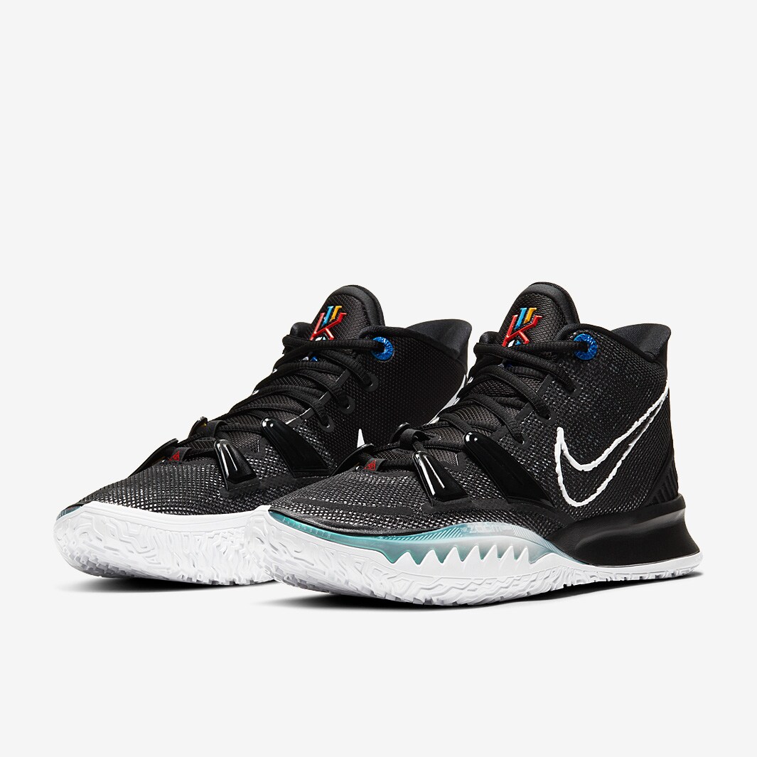 Nike Kyrie 7 Brooklyn Black White Off Noir Chile Red Mens Shoes Pro Direct Basketball