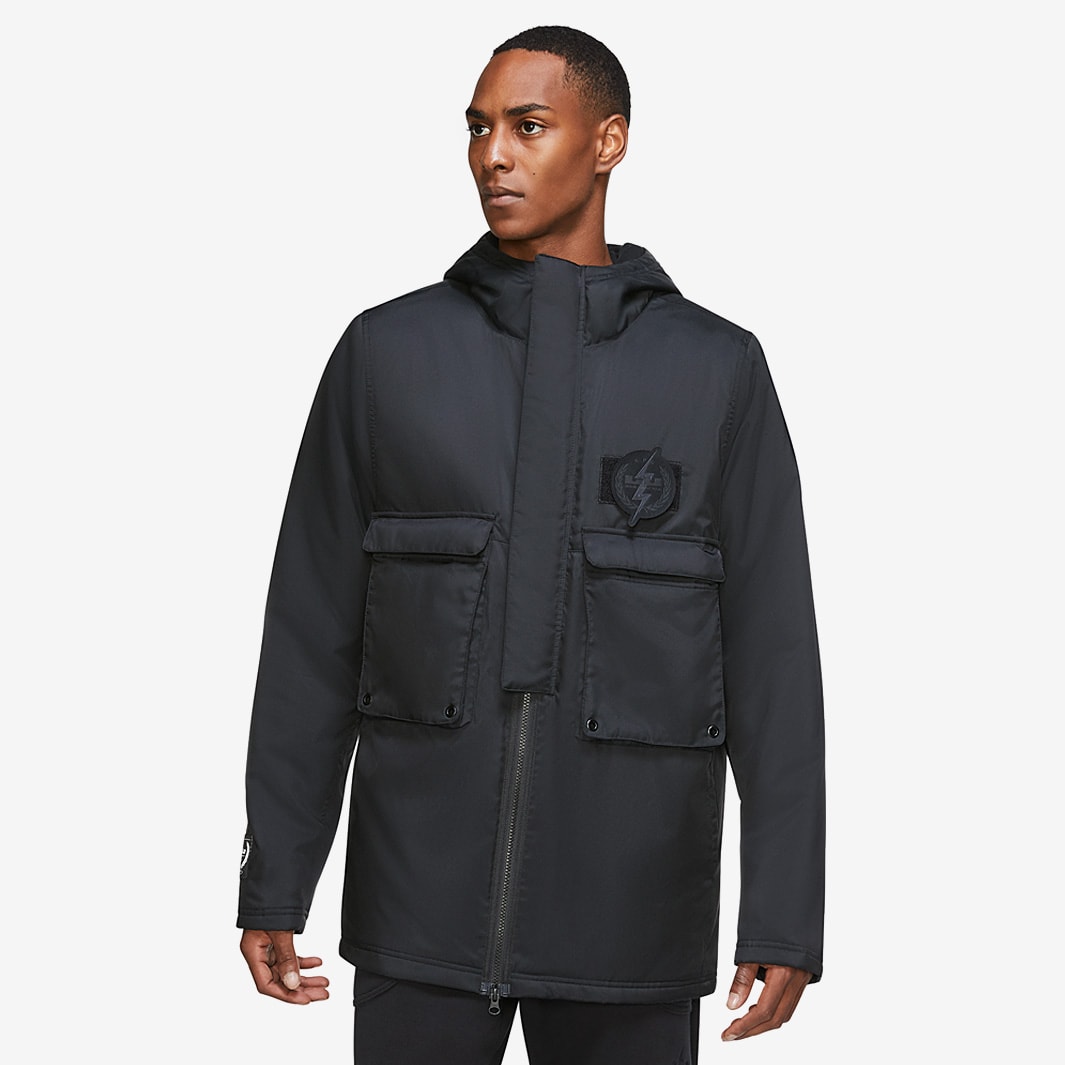 Nike LeBron Protect Jacket - Black/White - Mens Clothing