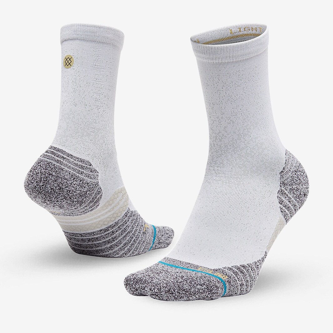 Stance Run Crew ST White Running Socks ProDirect Running