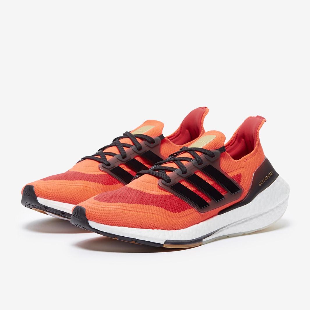 adidas Ultraboost 21 - Solar Red - Mens Shoes | Pro:Direct Running