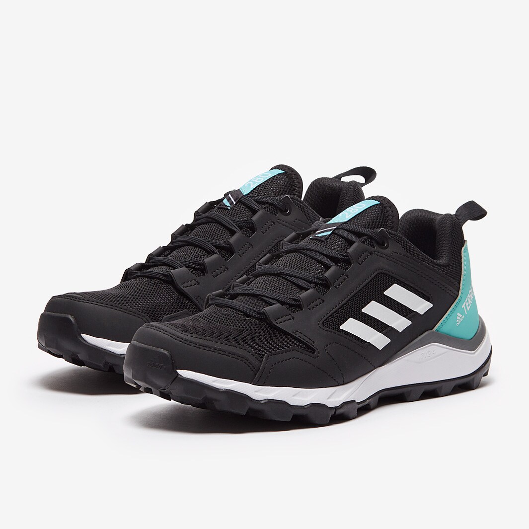 adidas Womens Terrex Agravic TR Core Black/Crystal White/Acid