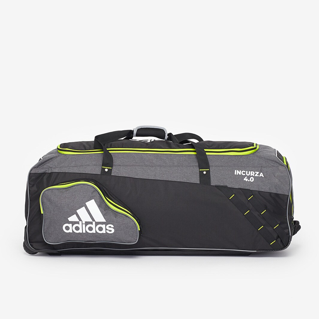 adidas Incurza 4.0 Wheelie Bag Black/Acid Yellow Bags & Luggage