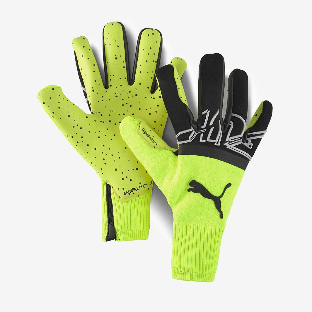 Puma Future Z Grip 1 Hybrid - Yellow Alert/Black/White - Mens GK Gloves