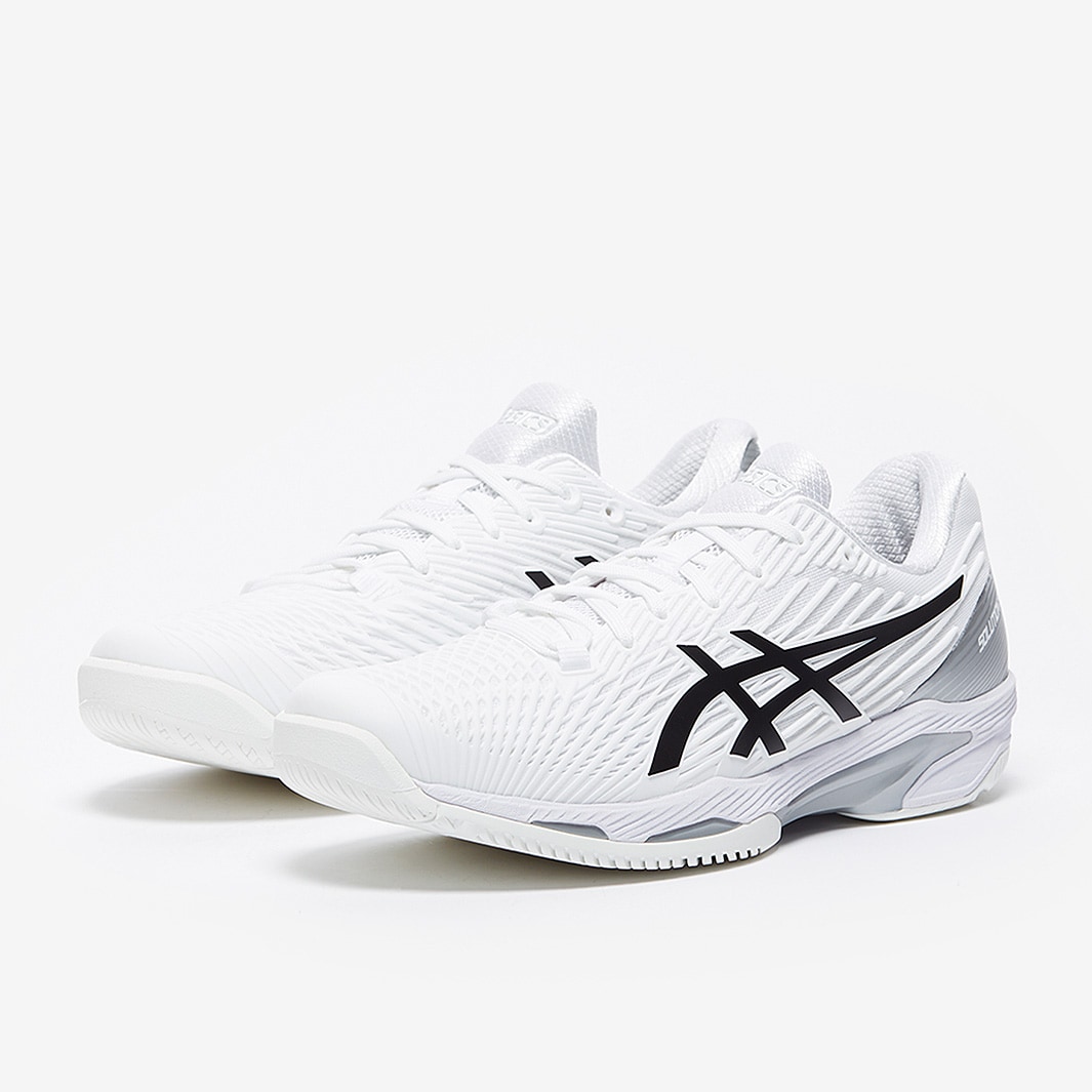 Asics Solution Speed FF - White/Black - Mens Shoes