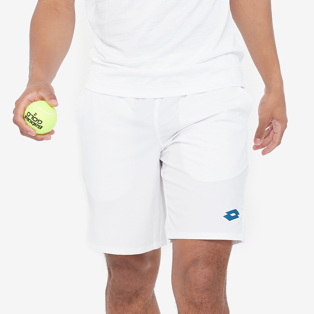 Lotto Top Ten II 9in Short - Bright White - Mens Clothing