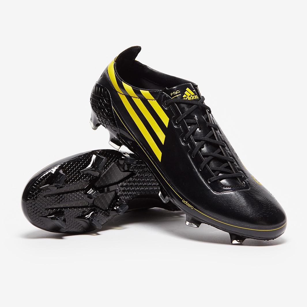 adidas F50 Ghosted Adizero - Negro/Amarillo/Negro - Botas para hombre | Soccer