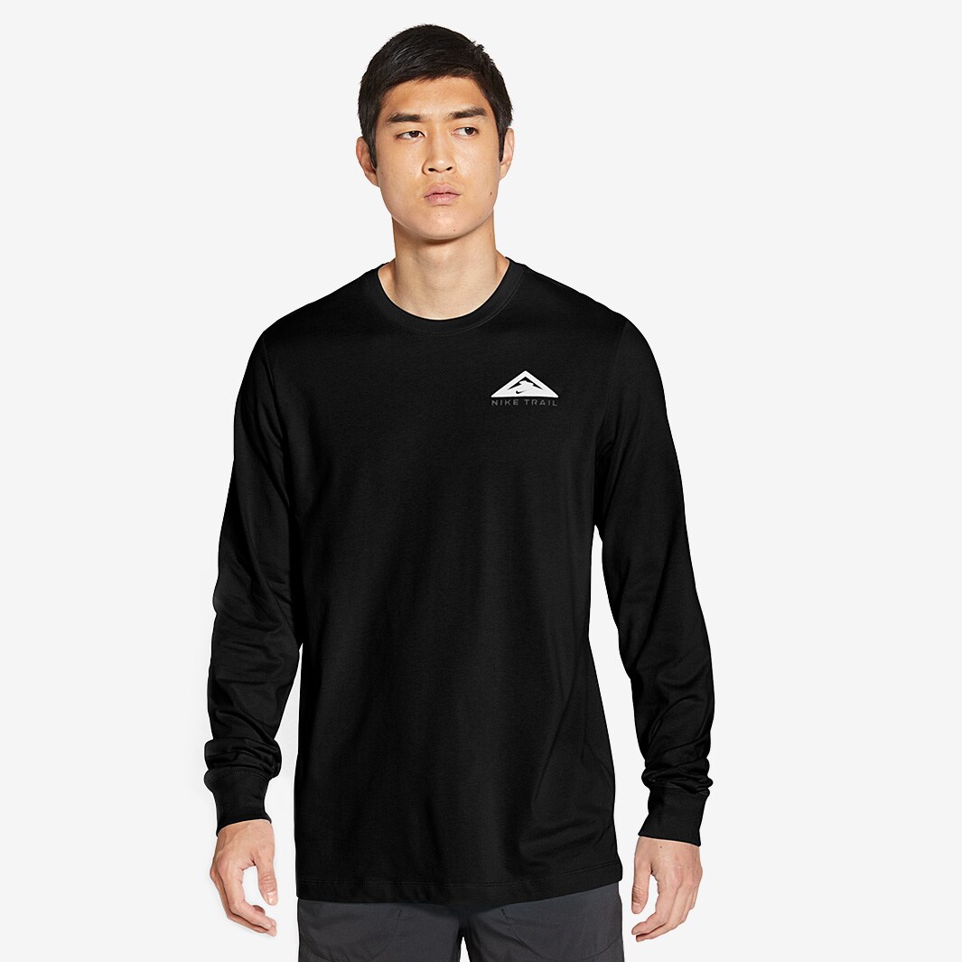 dri fit long sleeve black