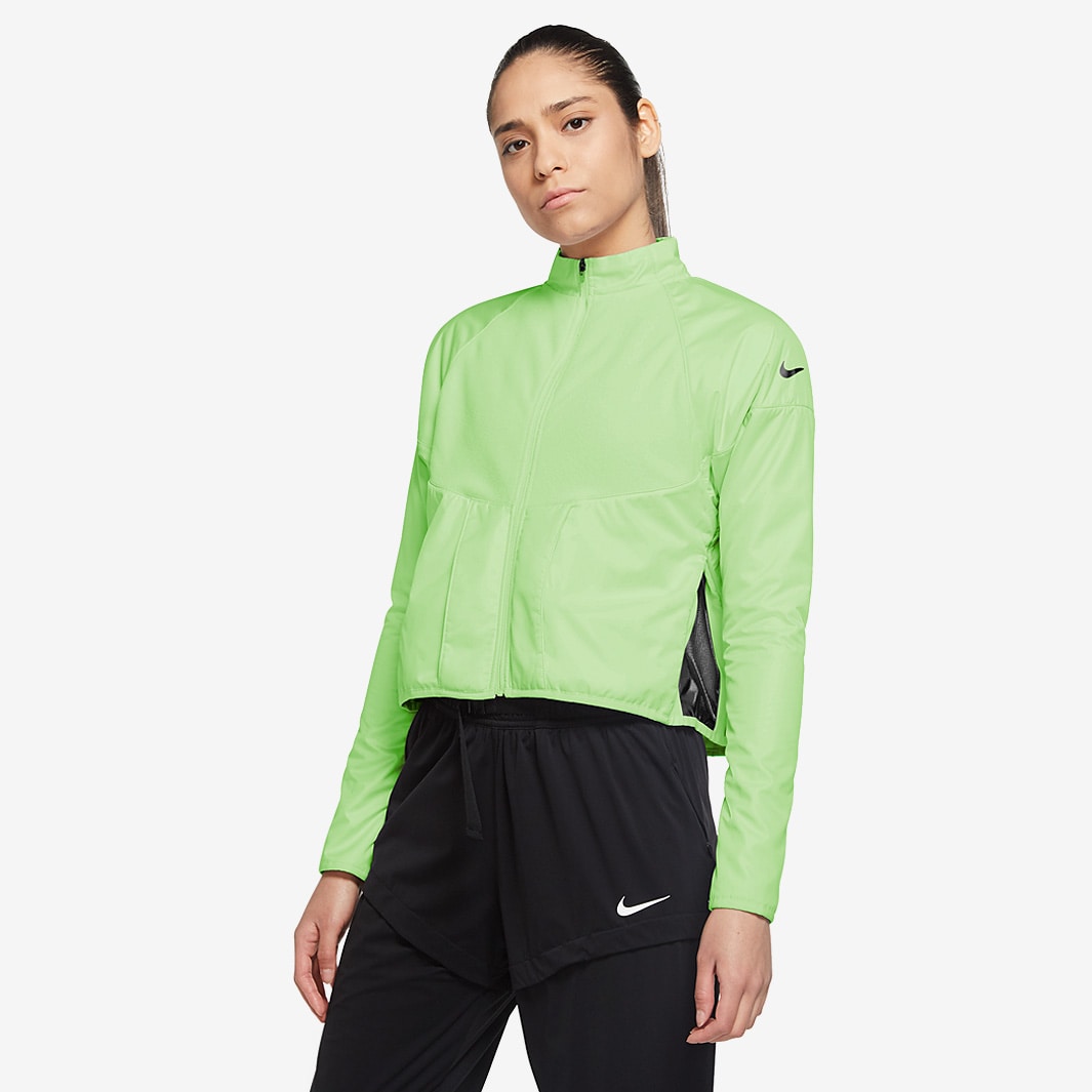 Nike Womens Run Division Midlayer Half Zip - Barely Volt/Gold/Black ...