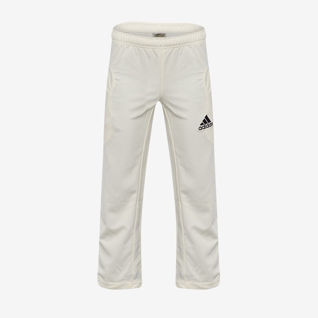 adidas Howzat Junior Playing Pant 2021 - White - Boys Clothing