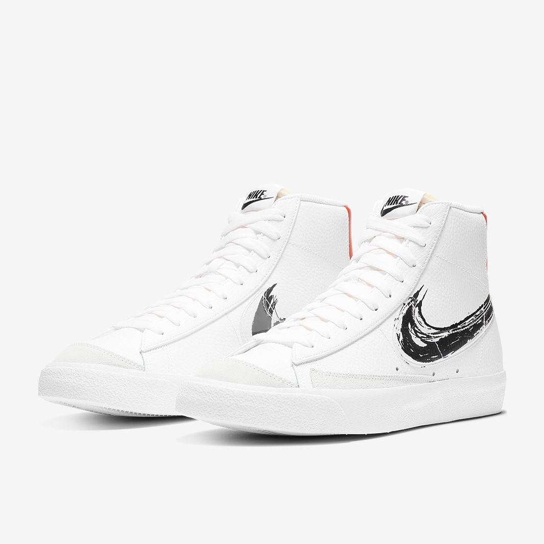 nike blazer mid 77 white-black-university red-summit white