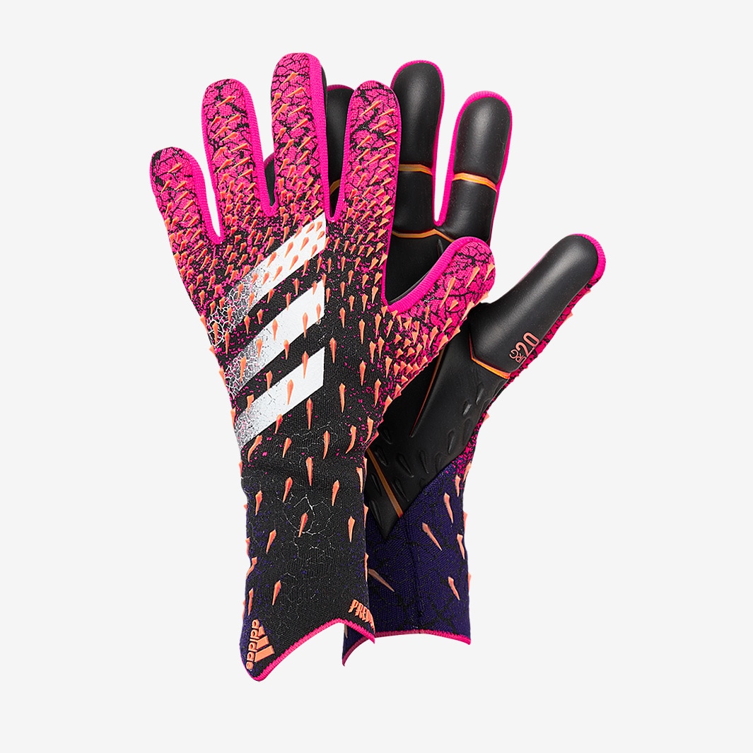 Adidas Predator League Goalkeeper Gloves - black-white-pink, 11