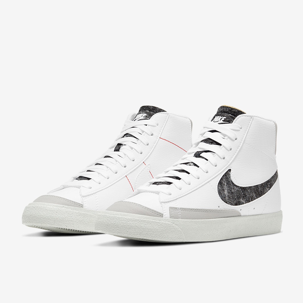 Nike Sportswear Blazer Mid 77 - White/Light Smoke Grey/Bright Crimson ...