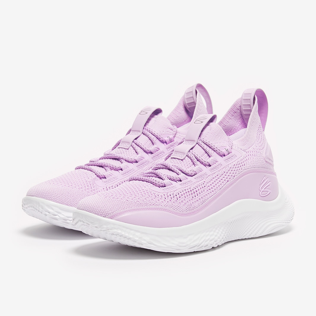 Under Armour Curry 8 IWD - Nebula Purple/White/Flint - Mens Shoes