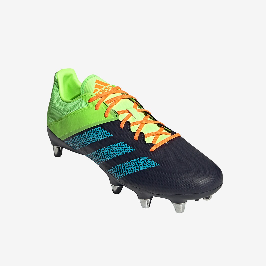 adidas Kakari Elite SG Legend Ink/Signal Cyan/Signal Green Mens Boots