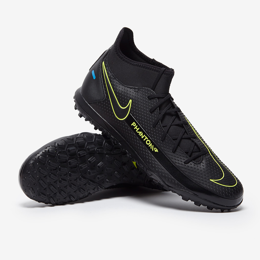 Nike Phantom GT Club DF TF - Negro/Cyber/Azul - Negro/Cyber/Azul - Botas  para hombre | Pro:Direct Soccer