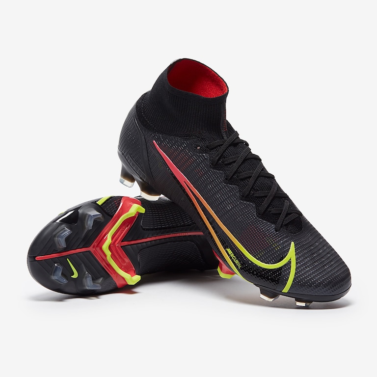 Nike Mercurial Superfly VIII Elite FG Black/Cyber/Off Noir