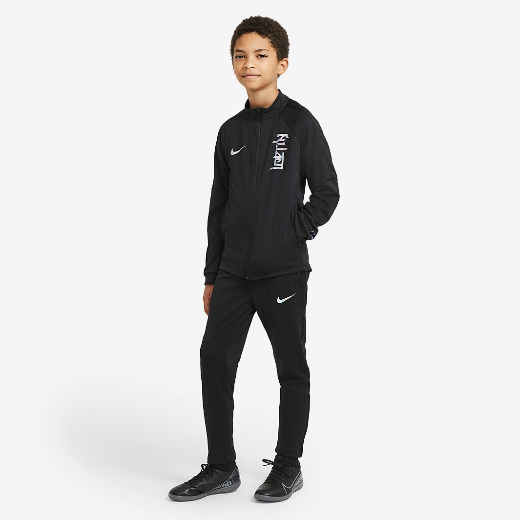 Nike Kids Kylian Mbappé Dry Tracksuit - Black/Hologram - Tracksuits ...