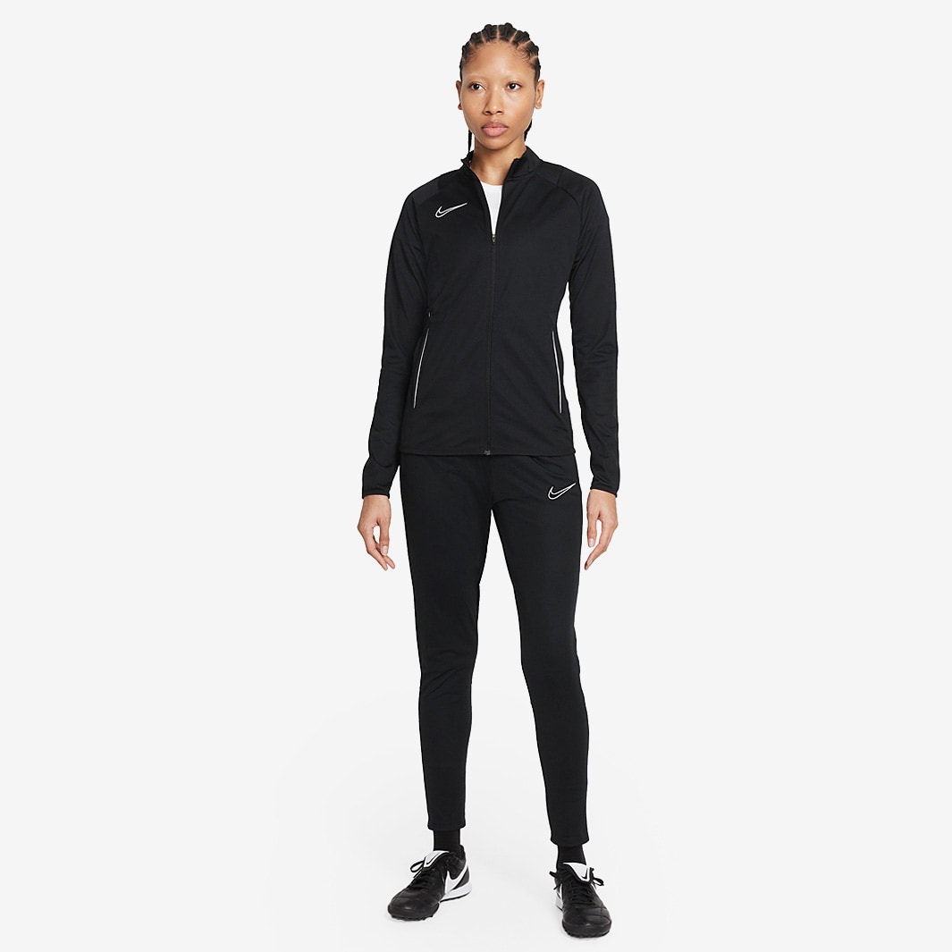 Nike Womens Dry Academy Tracksuit - Black/White - Tracksuits - Womens ...
