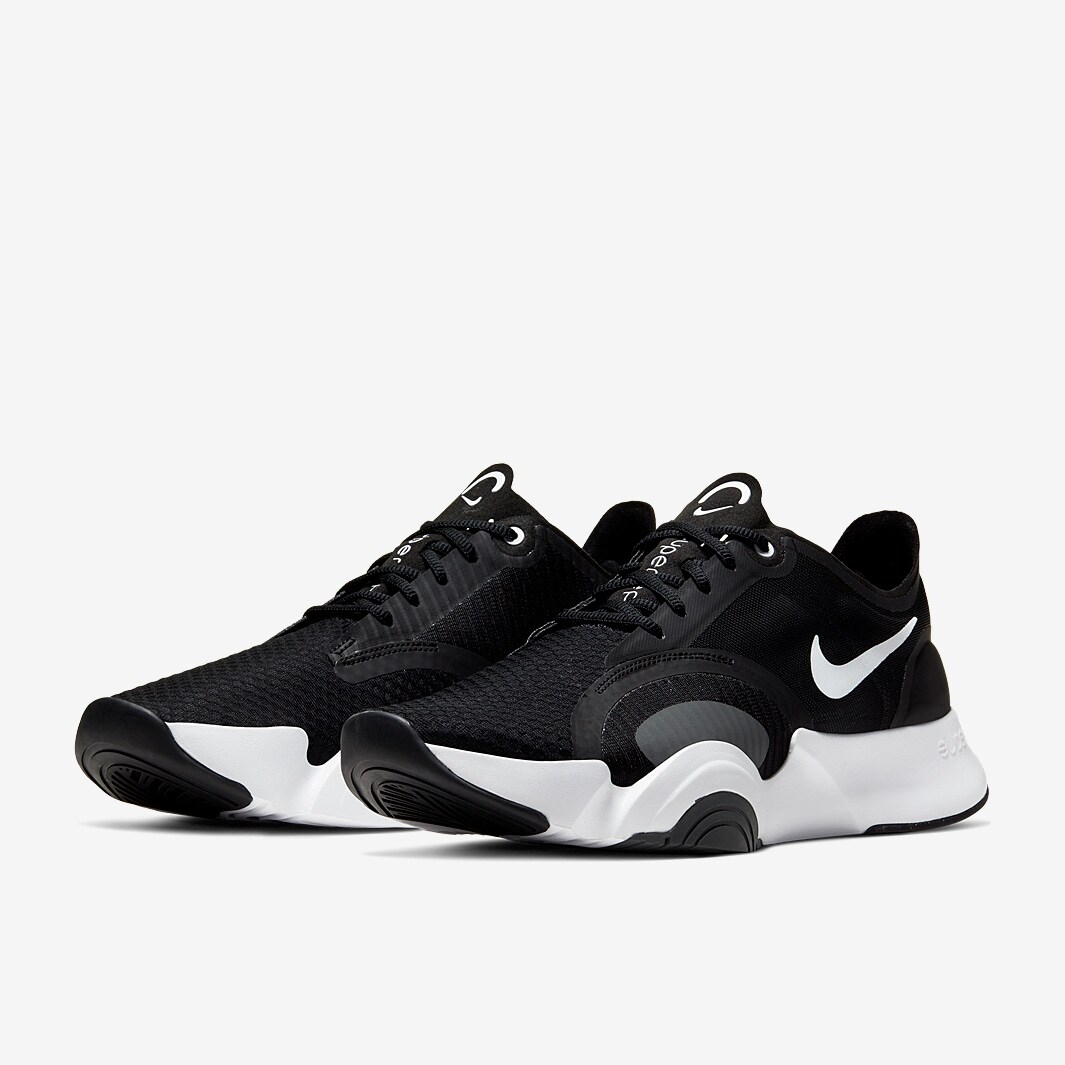 Nike SuperRep GO - Black/White-Dk Smoke Grey - Mens Shoes