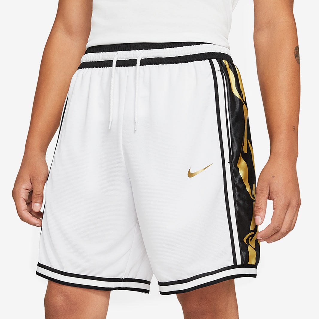 ナイキ メンズ ショーツ Nike DNA+ Shorts - White/Saturn Gold Nike Cloth Basketball Shorts Nike Dri-Fit DNA+ Basketball Shorts