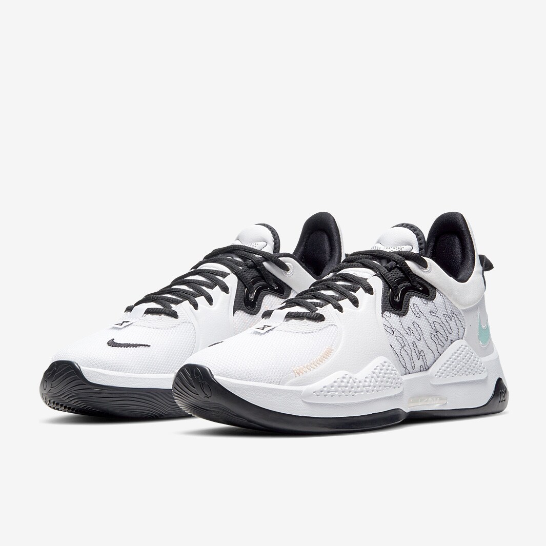 Nike PG5 - White/Multi Colour/Glacier Blue - Mens Shoes