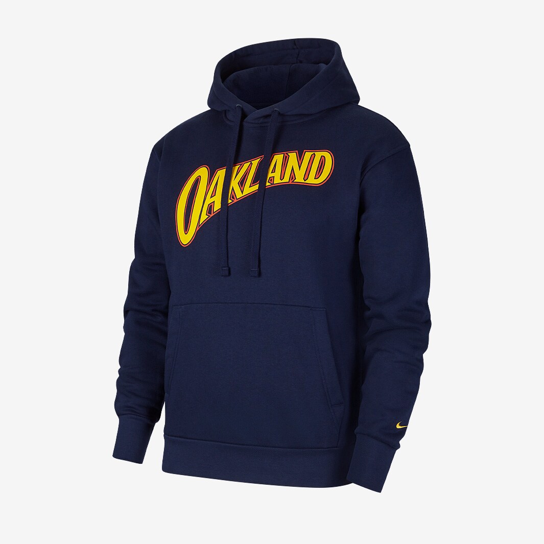 Nike NBA Golden State Warriors City Edition Logo Essential Hoodie ...