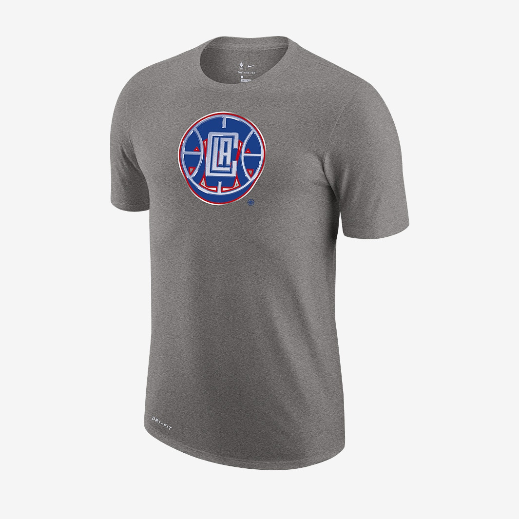 Nike NBA Los Angeles Clippers Essential CHRM Logo T-Shirt - Dark Grey ...