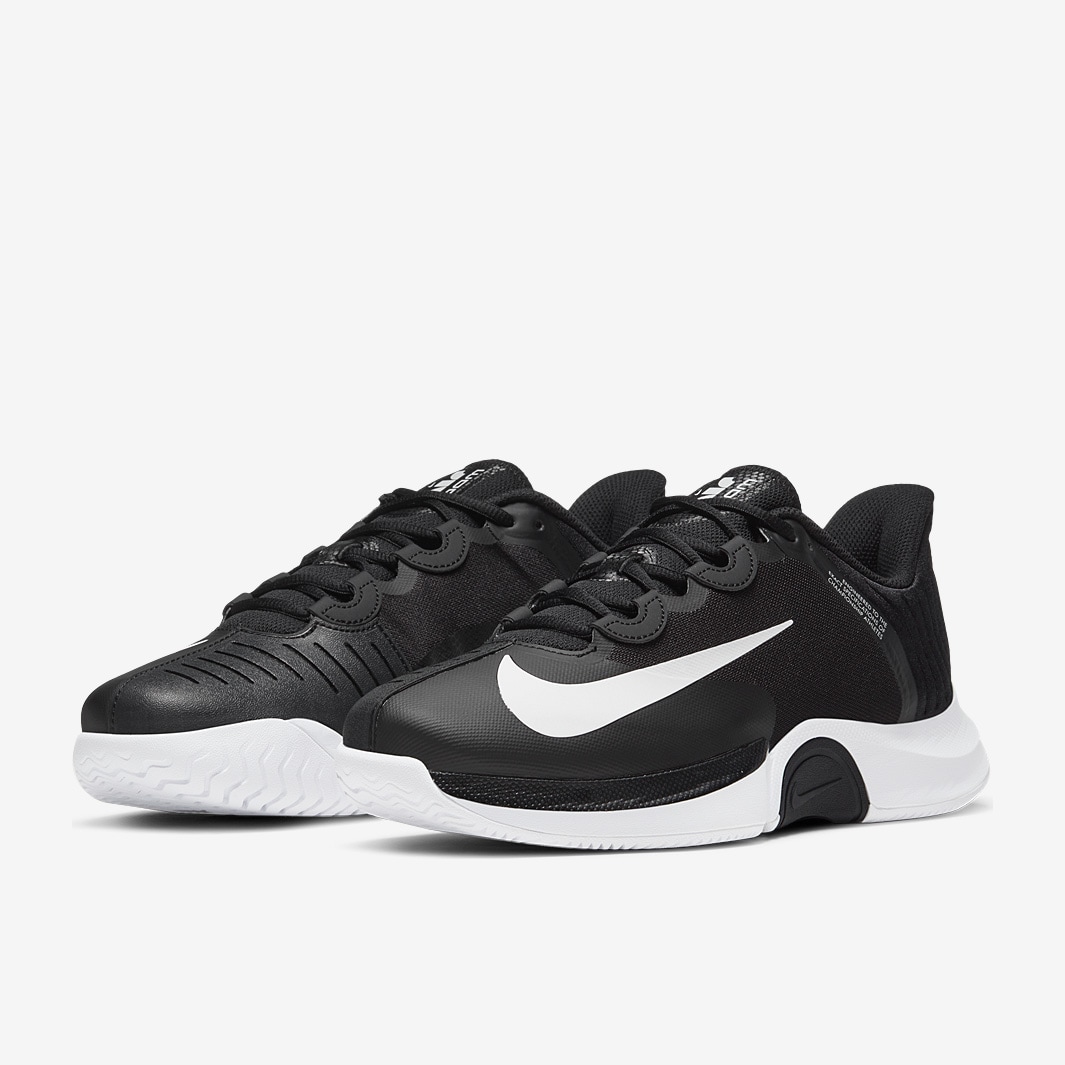 Nike Air Zoom GP Turbo HC - Black/White - Mens Shoes | Pro:Direct Tennis