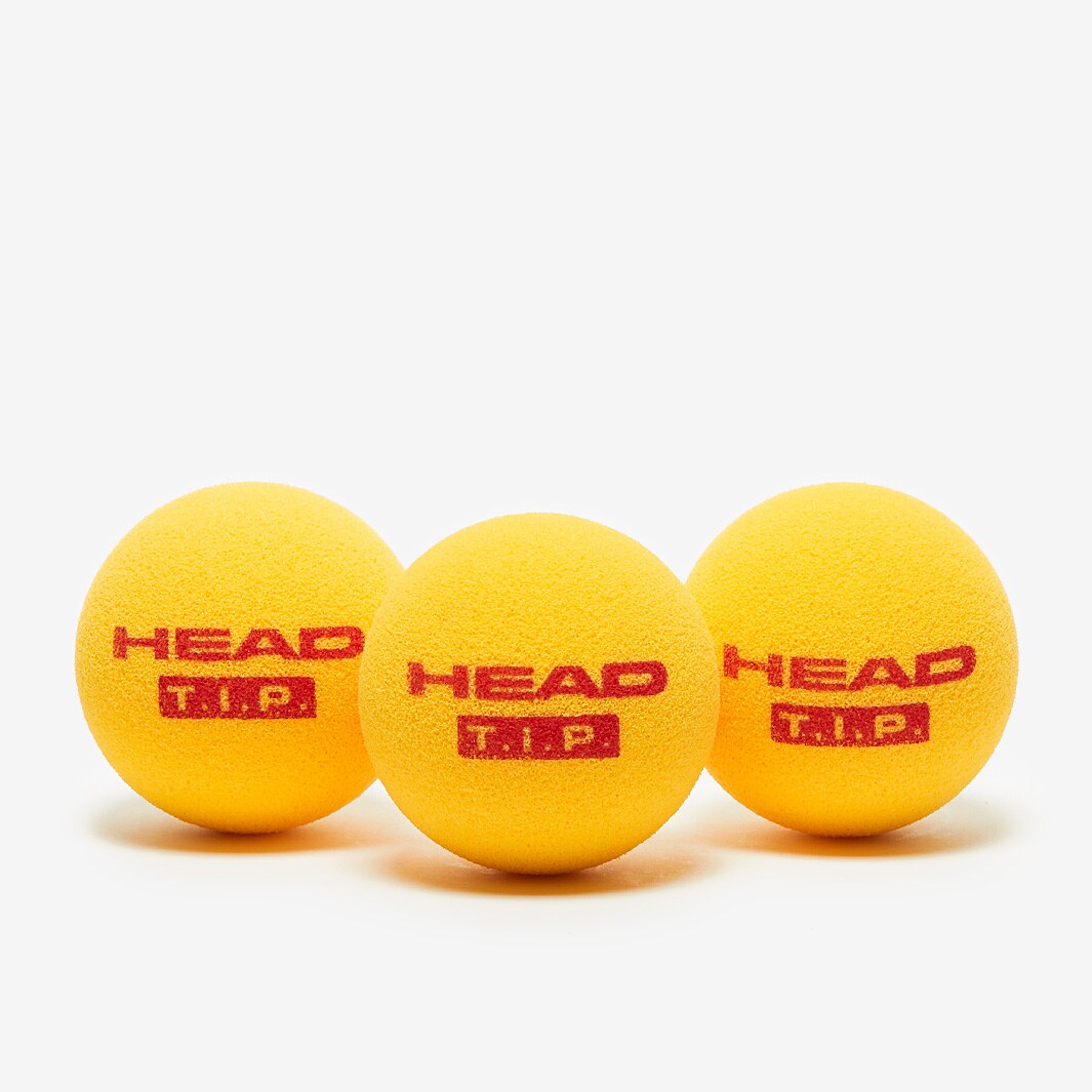 HEAD Tip 3 Foam Ball Tube Red Tennis Balls ProDirect Tennis
