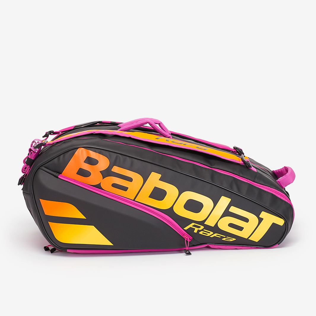 Babolat Pure Aero Rafa 12 Racket Bag Black Orange Purple Bags