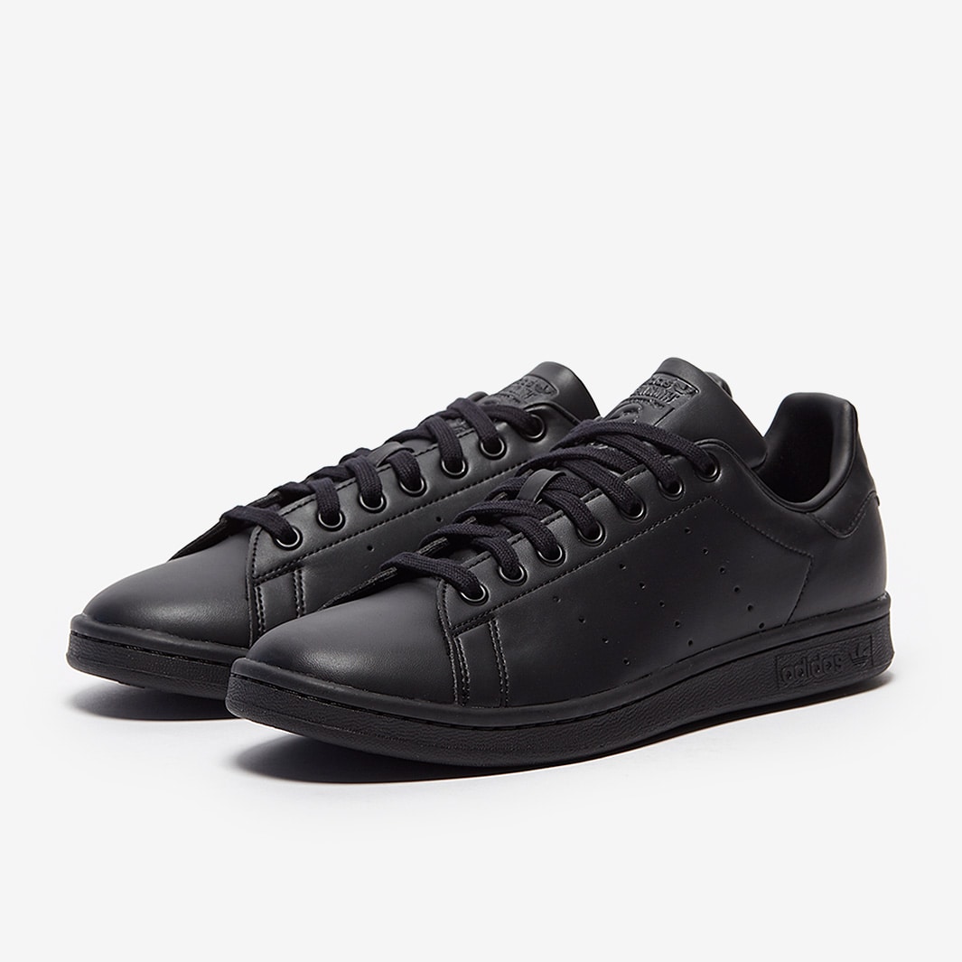 adidas Originals Stan Smith - Core Black/Core Black/White - Trainers ...