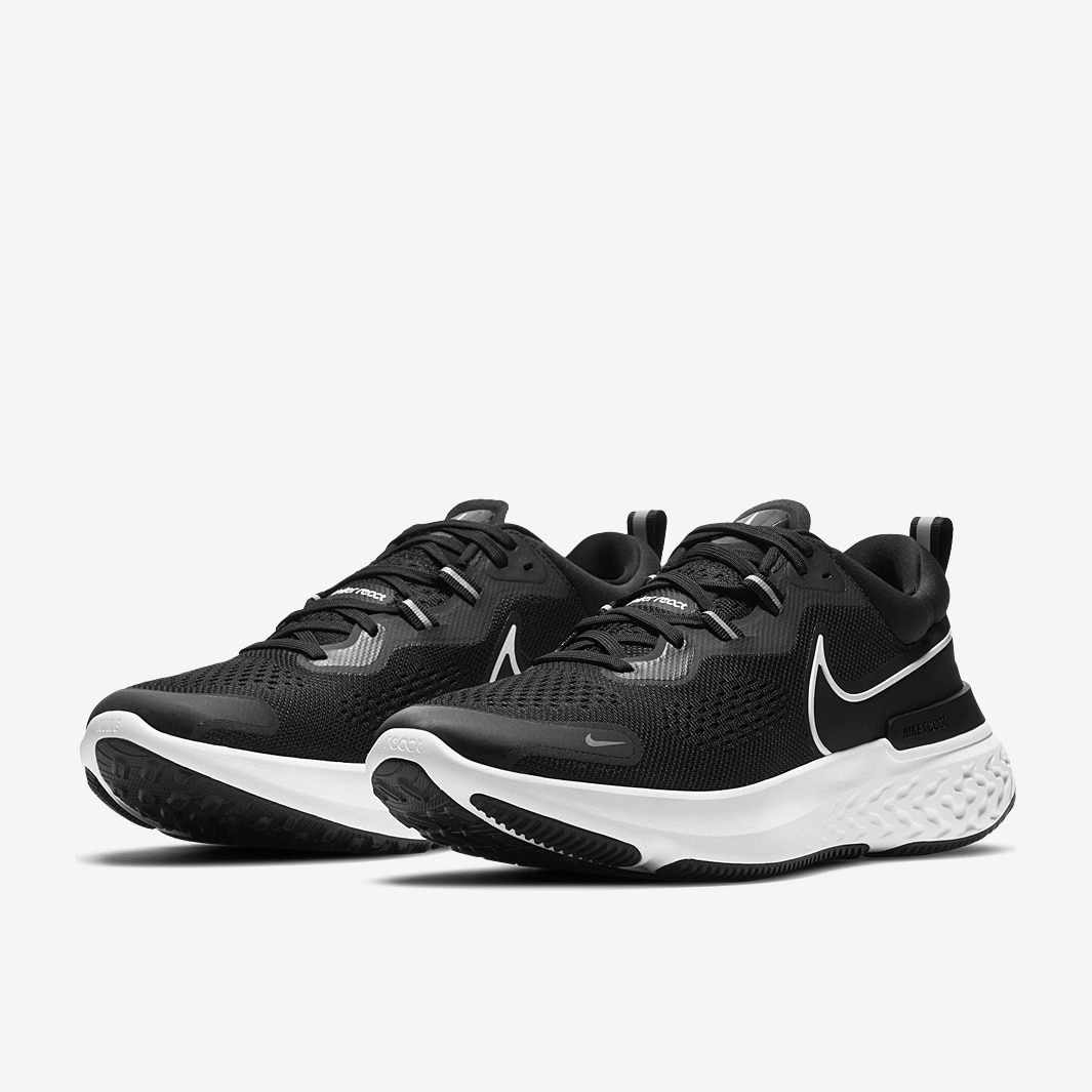 Nike React Miler Black/White-Smoke Grey Mens Shoes Pro
