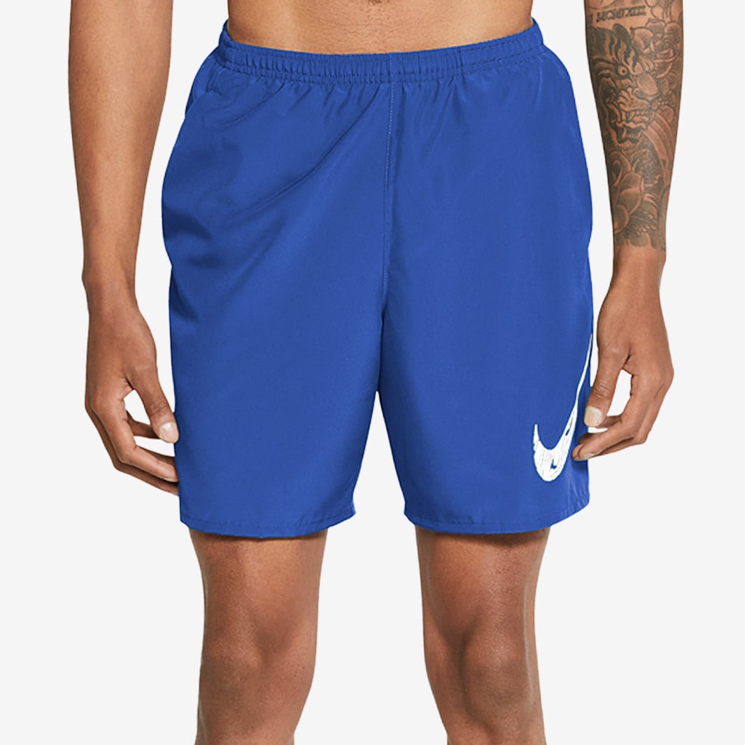 Nike Run Wild Run 7inch Short Game Royal White Mens Clothing Pro Direct Running