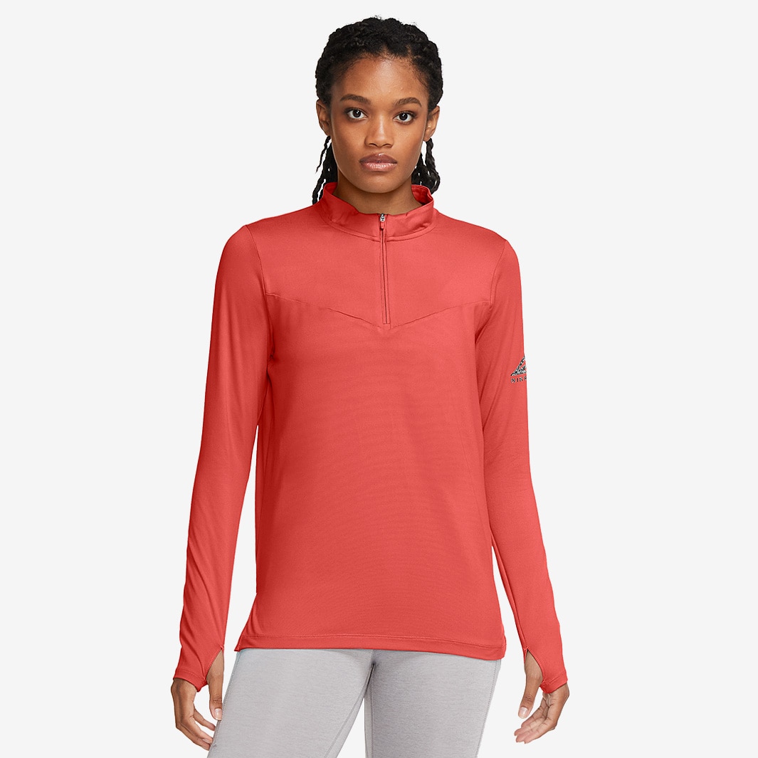 Nike Womens Element Trail Midlayer - Magic Ember/Reflective Silv ...