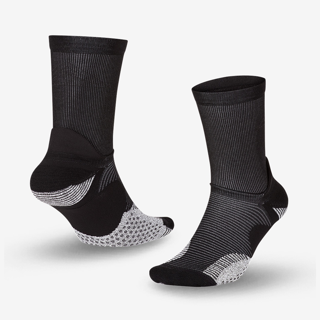 Nike Trail Running Crew - Black/Anthracite/Black/Reflective Silv - Running  Socks