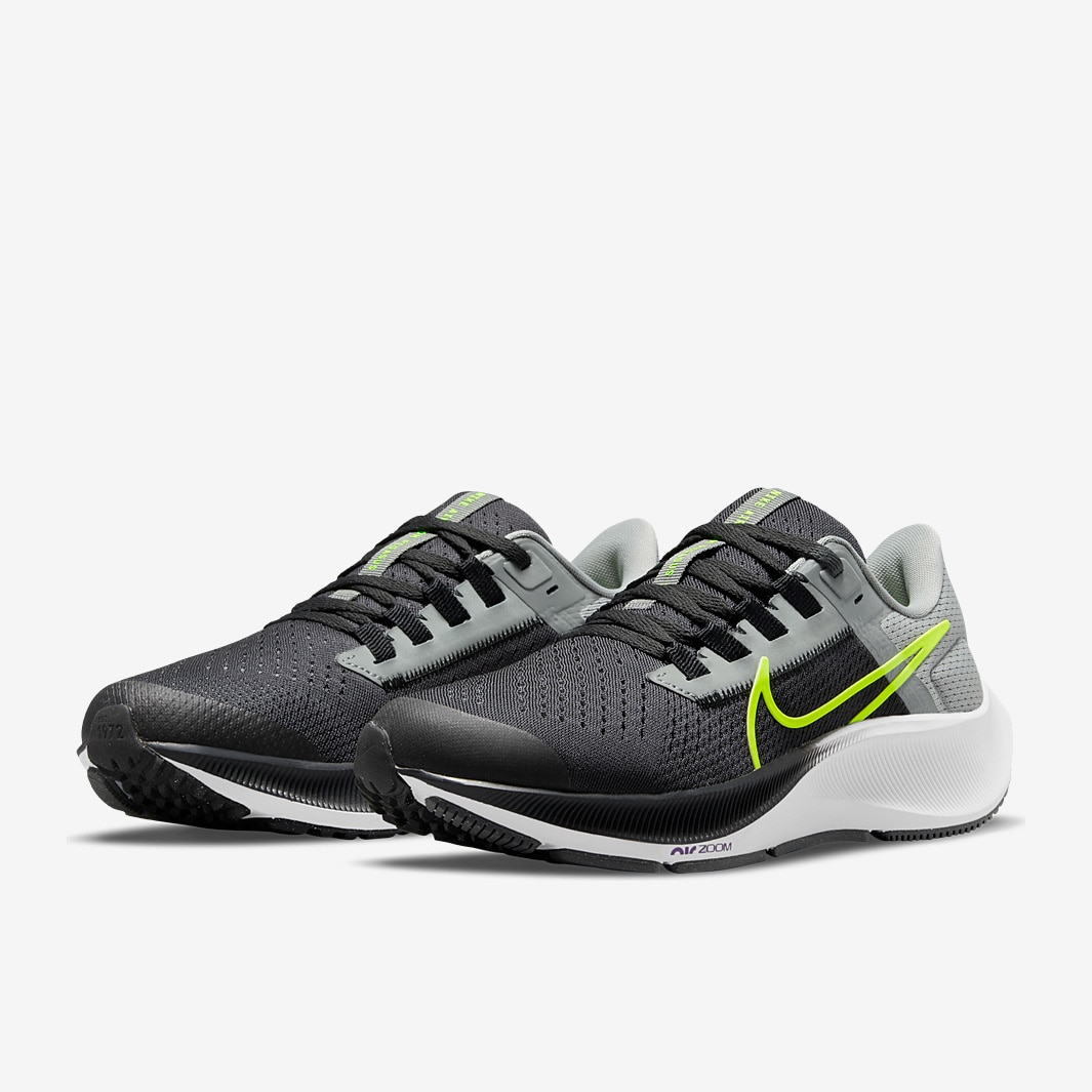 Nike Air Zoom Pegasus 38 Older Kids (GS) - Dk Smoke Grey/Volt-Smoke ...