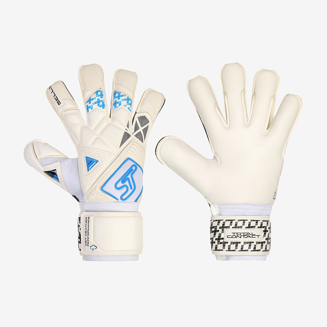 Sells Kids Total Contact Aqua H2O White/Aqua Blue/Black Junior GK