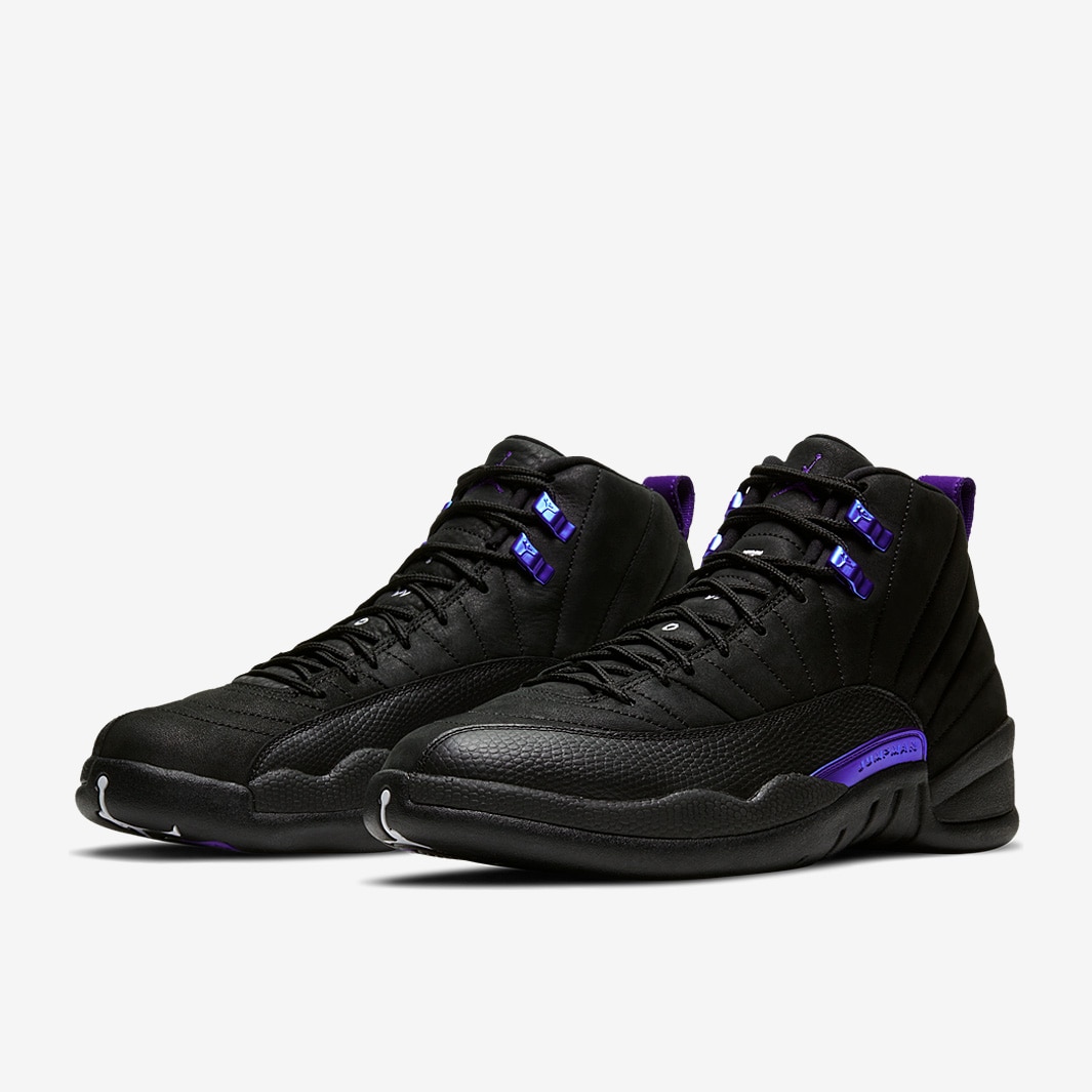 Air Jordan 12 Retro - Black/Dark Concord - Mens Shoes | Pro:Direct ...